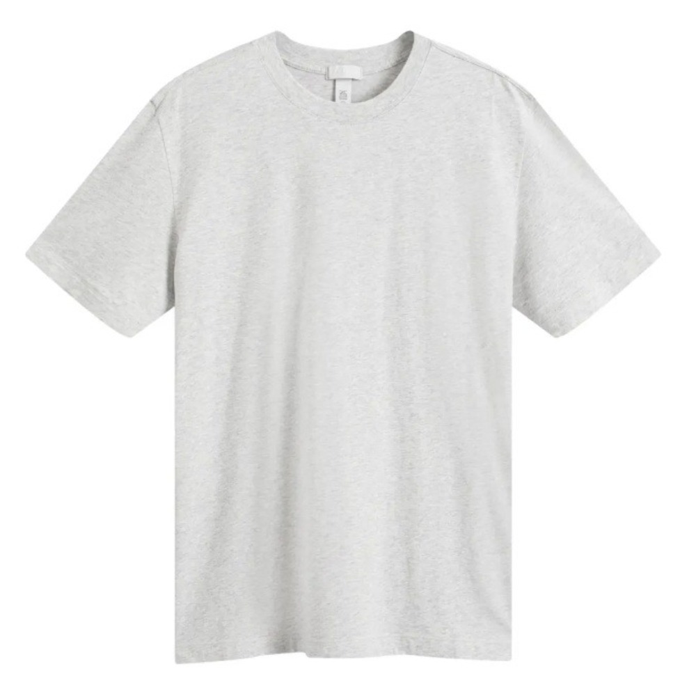 Skims Boyfriend T-Shirt Light Heather Grey AP-TSH-0462 XXS